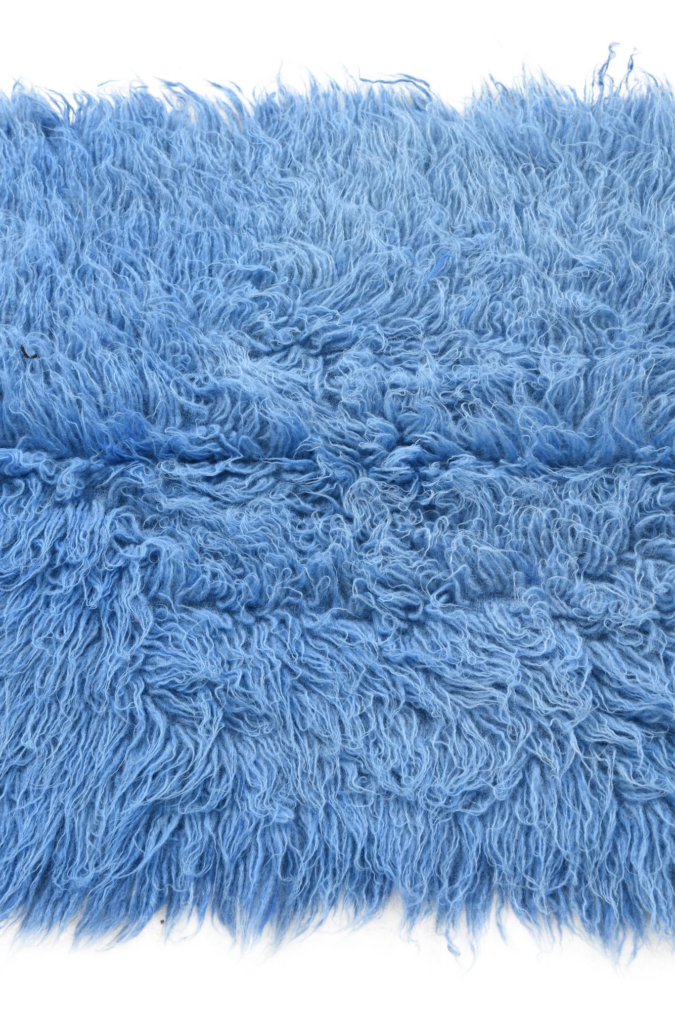 2' 5 x 4' 3 Hand Knotted Moroccan Wool Rug