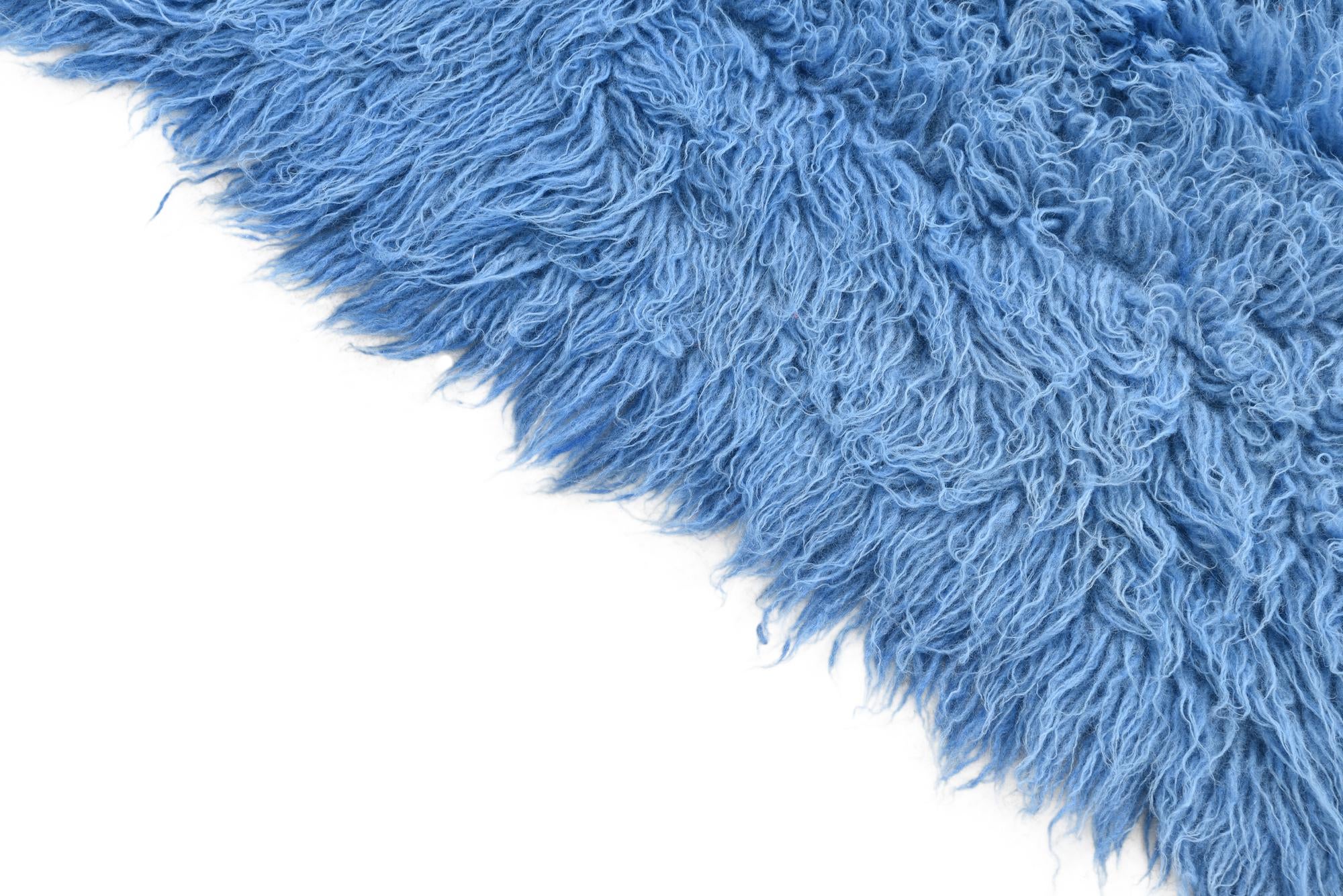2' 5 x 4' 3 Hand Knotted Moroccan Wool Rug