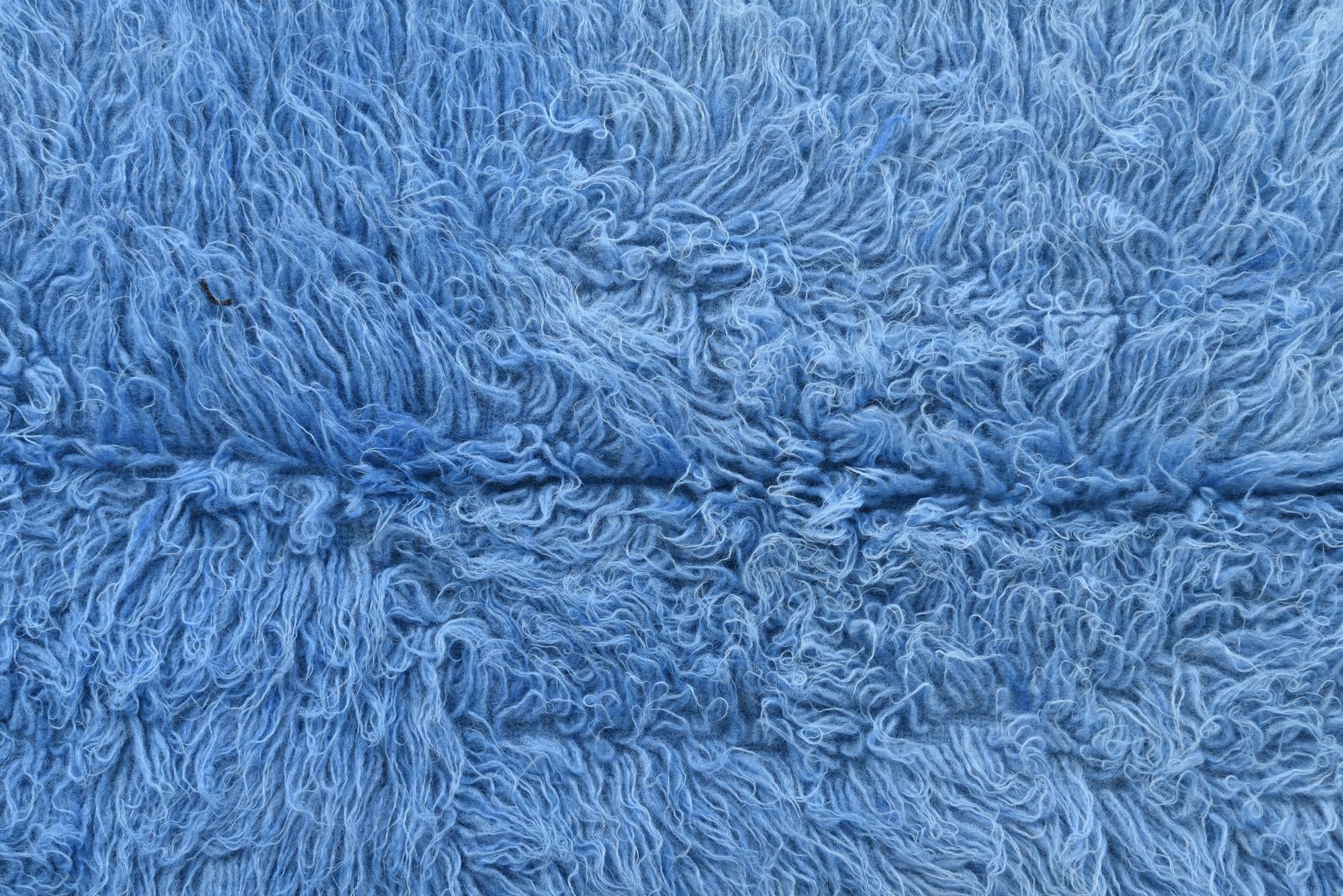 2' 5 x 4' 3 Hand Knotted Moroccan Wool Rug