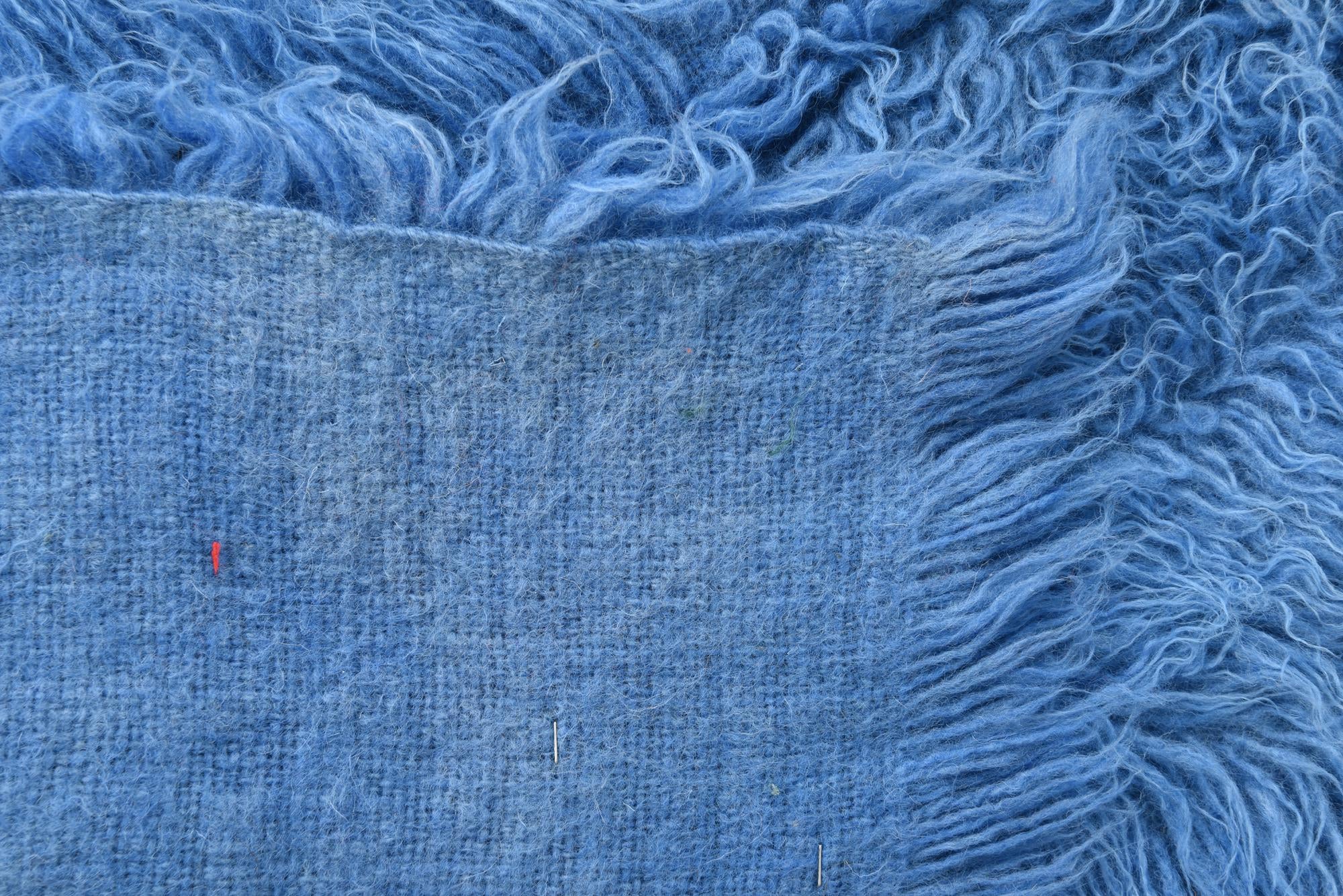 2' 5 x 4' 3 Hand Knotted Moroccan Wool Rug