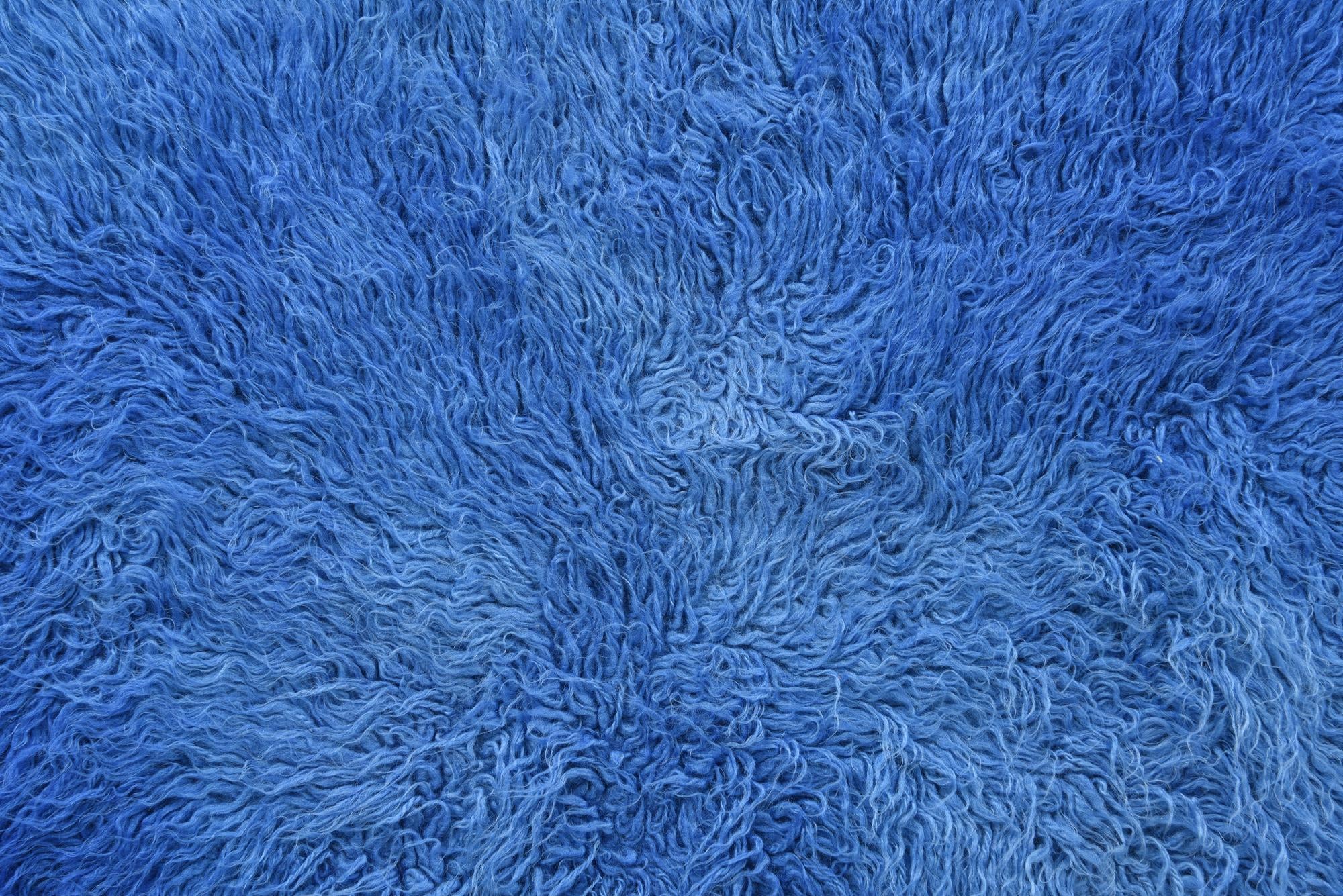 2' 4 x 5' Hand Knotted Moroccan Wool Rug