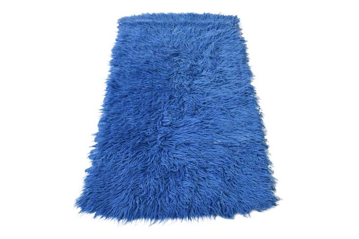 Detail image of 2' 5 x 4' 9 Hand Knotted Moroccan Wool Rug