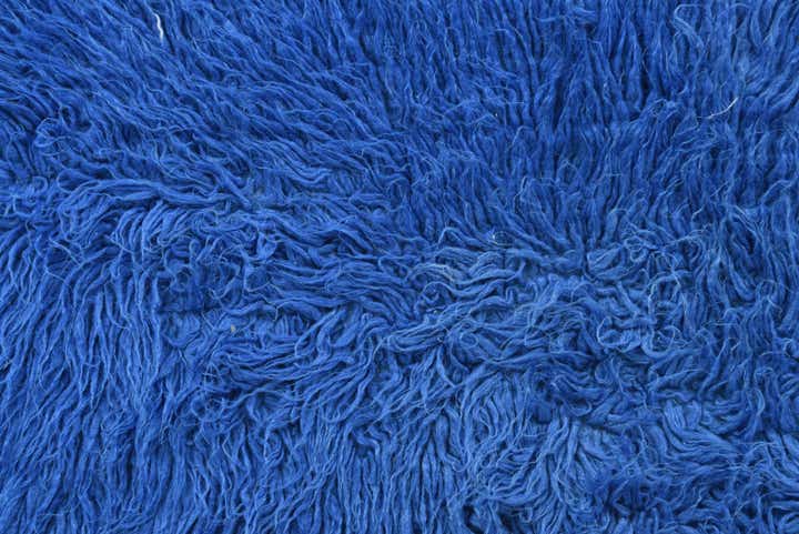 2' 5 x 4' 9 Hand Knotted Moroccan Wool Rug
