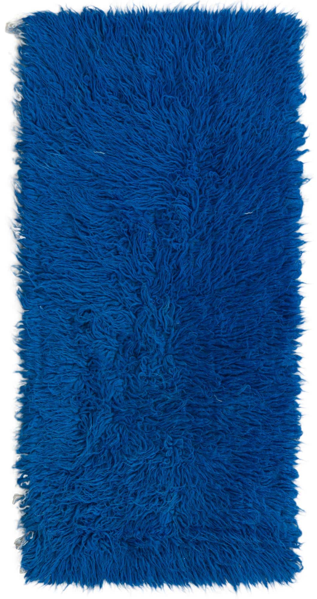 2' 5 x 4' 9 Hand Knotted Moroccan Wool Rug
