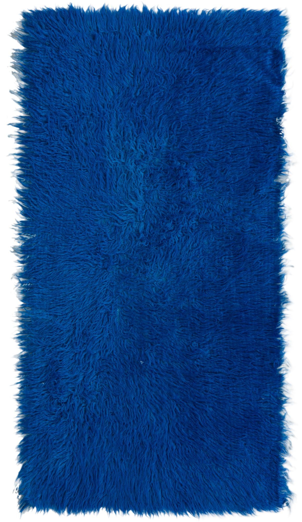 2' 6 x 4' 7 Hand Knotted Moroccan Wool Rug