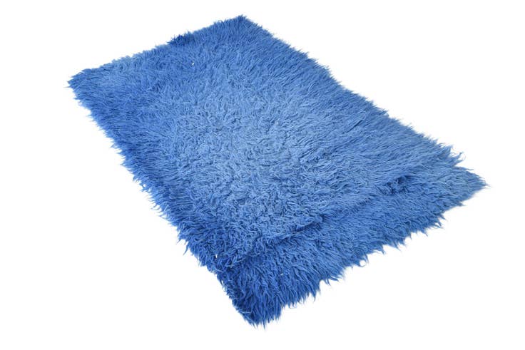 Detail image of 2' 10 x 4' 11 Hand Knotted Moroccan Wool Rug