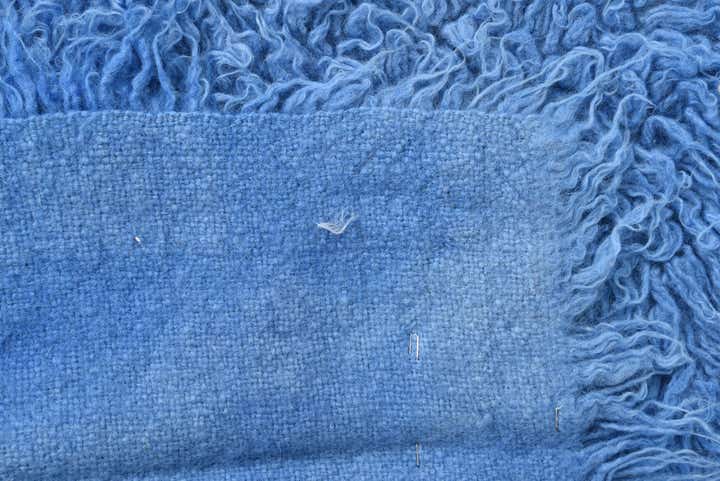 2' 10 x 4' 11 Hand Knotted Moroccan Wool Rug