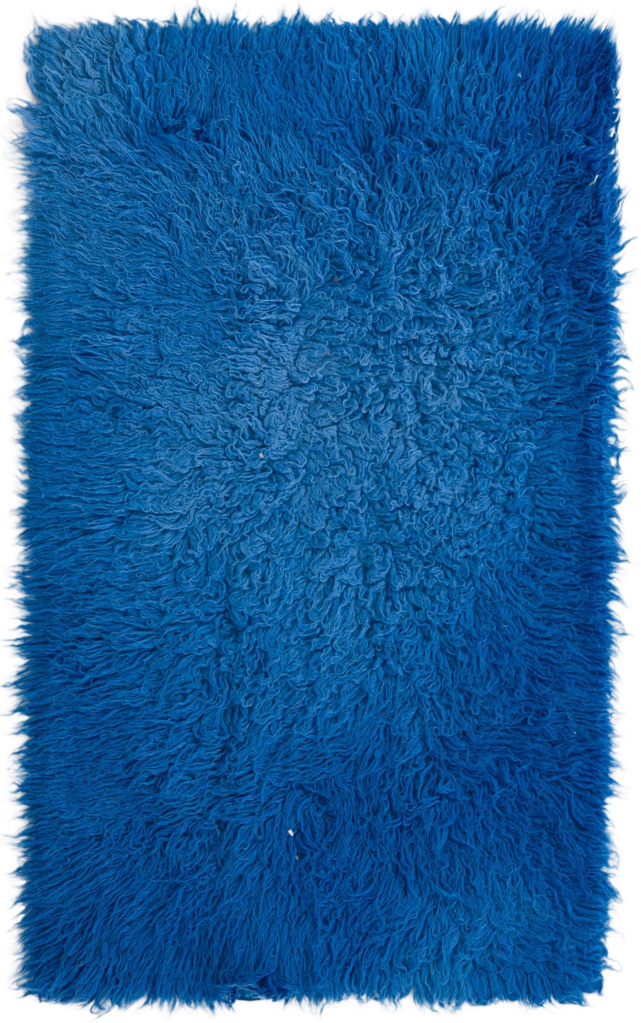 2' 10 x 4' 11 Hand Knotted Moroccan Wool Rug