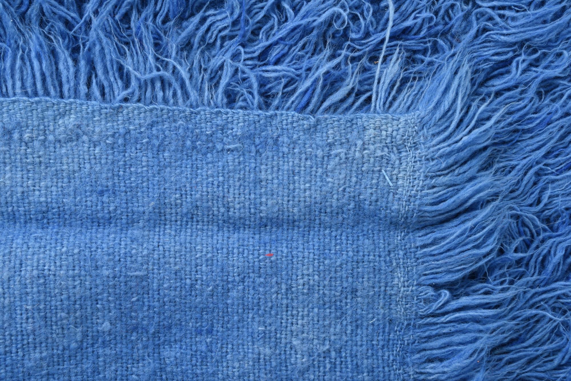 2' 9 x 4' 8 Hand Knotted Moroccan Wool Rug