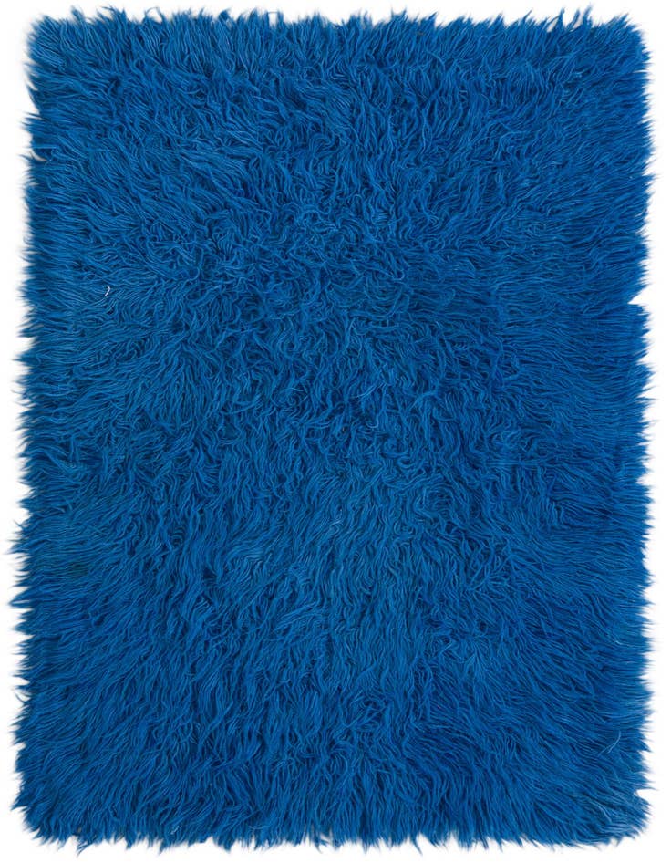 Detail image of 2' 9 x 4' 8 Hand Knotted Moroccan Wool Rug