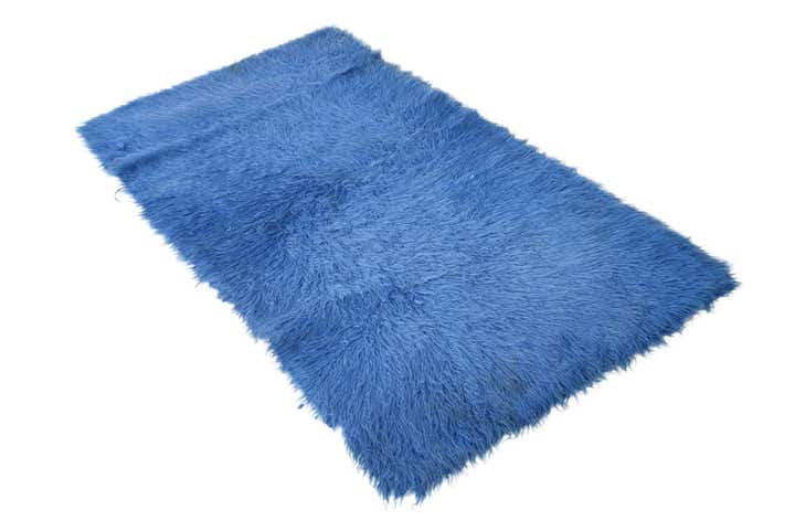 2' 11 x 5' 6 Hand Knotted Moroccan Wool Rug