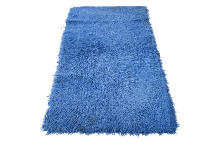 Detail image of 2' 11 x 5' 6 Hand Knotted Moroccan Wool Rug