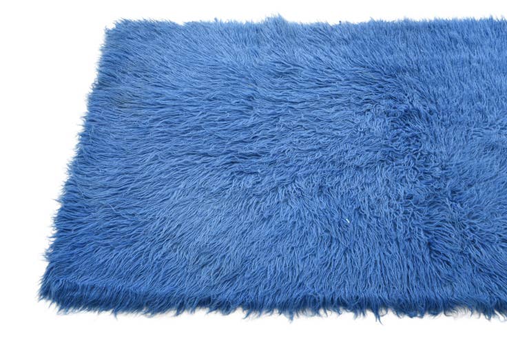 Detail image of 2' 11 x 5' 6 Hand Knotted Moroccan Wool Rug