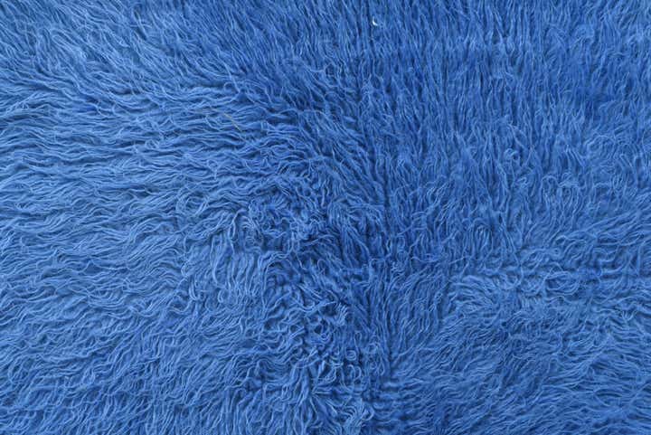 2' 11 x 5' 6 Hand Knotted Moroccan Wool Rug