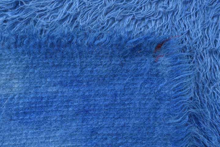 2' 11 x 5' 6 Hand Knotted Moroccan Wool Rug