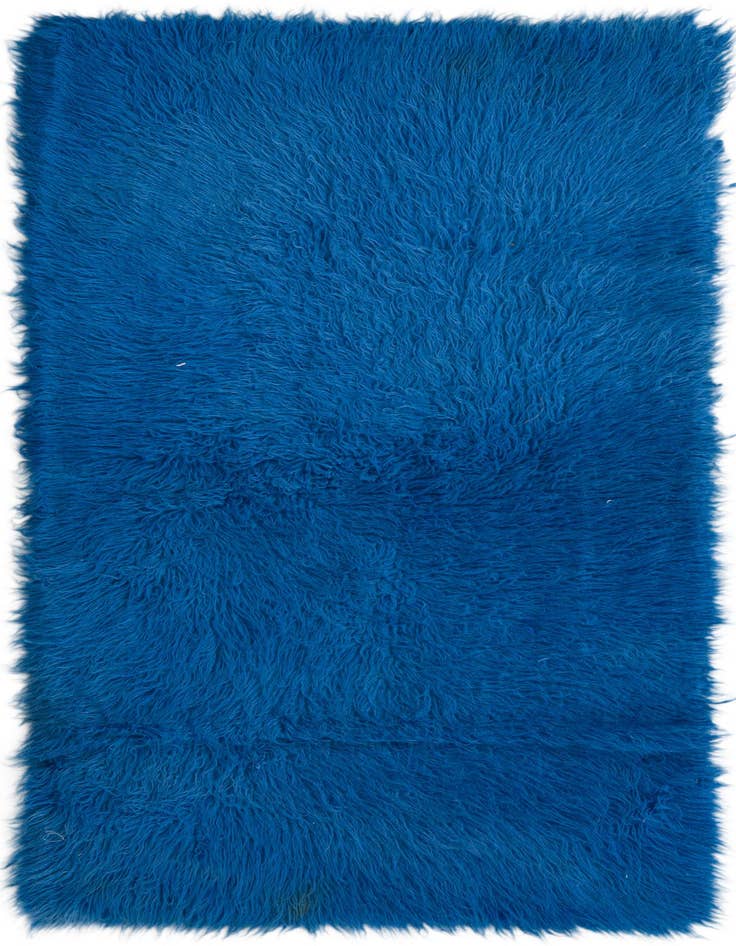 Detail image of 2' 11 x 5' 6 Hand Knotted Moroccan Wool Rug
