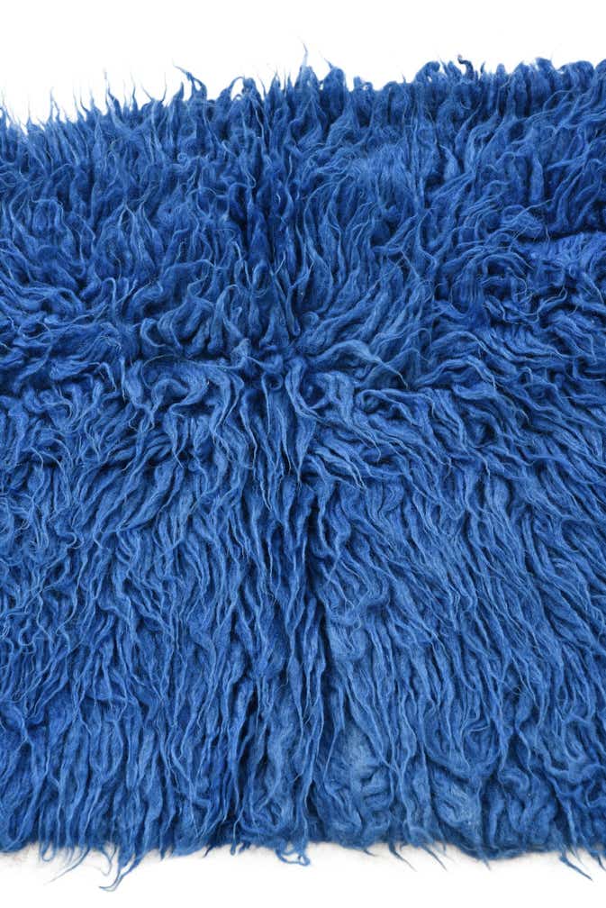 1' 7 x 3' 7 Hand Knotted Moroccan Wool Rug