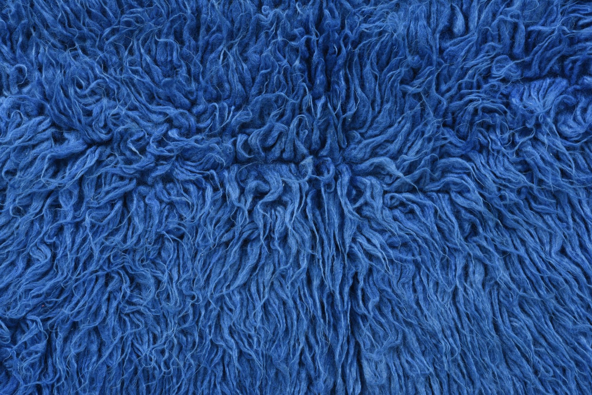 1' 7 x 3' 7 Hand Knotted Moroccan Wool Rug