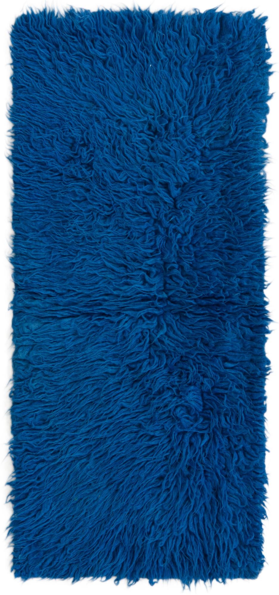 1' 7 x 3' 7 Hand Knotted Moroccan Wool Rug