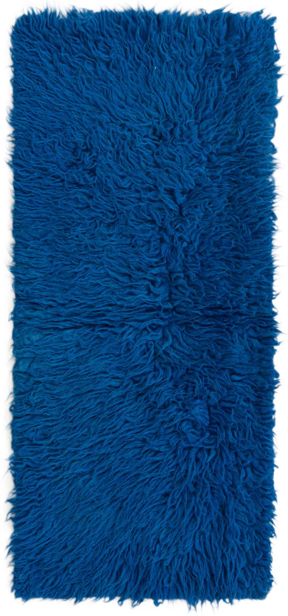 1' 7 x 3' 7 Hand Knotted Moroccan Wool Rug
