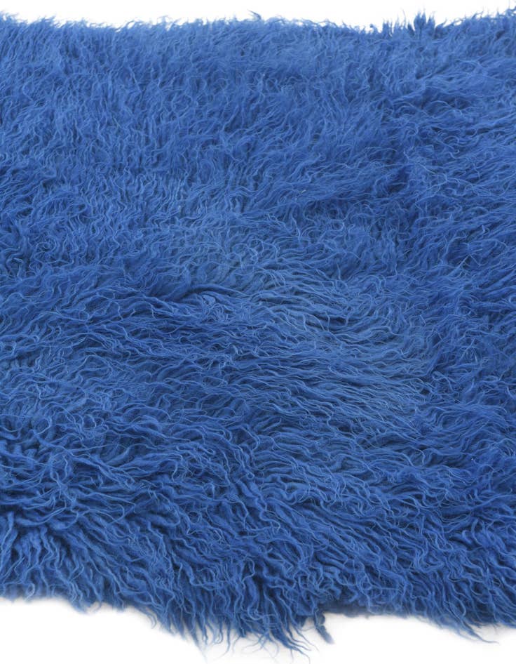 Detail image of 2' 9 x 5' 4 Hand Knotted Moroccan Wool Rug