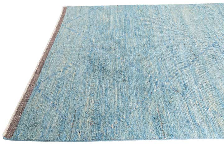 6' 1 x 9' 6 Hand Knotted Moroccan Wool Rug
