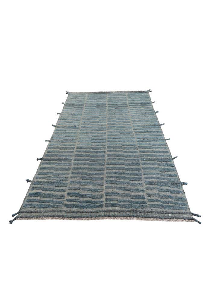 5' 7 x 8' 1 Hand Knotted Moroccan Wool Rug