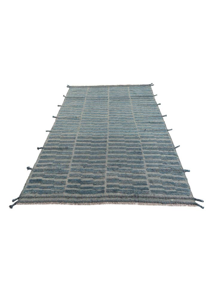 Detail image of 5' 7 x 8' 1 Hand Knotted Moroccan Wool Rug