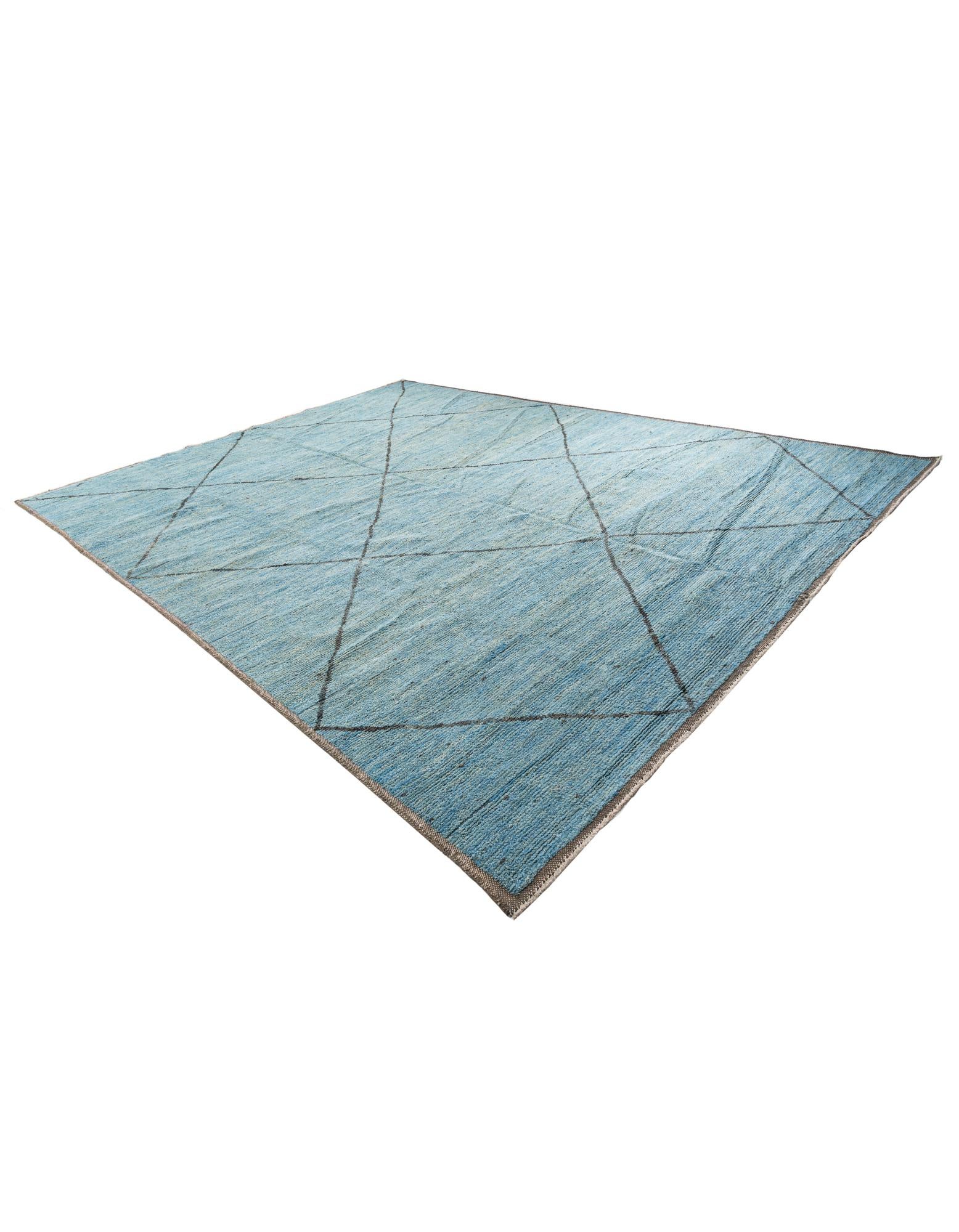 11' 9 x 15' 6 Hand Knotted Moroccan Wool Rug