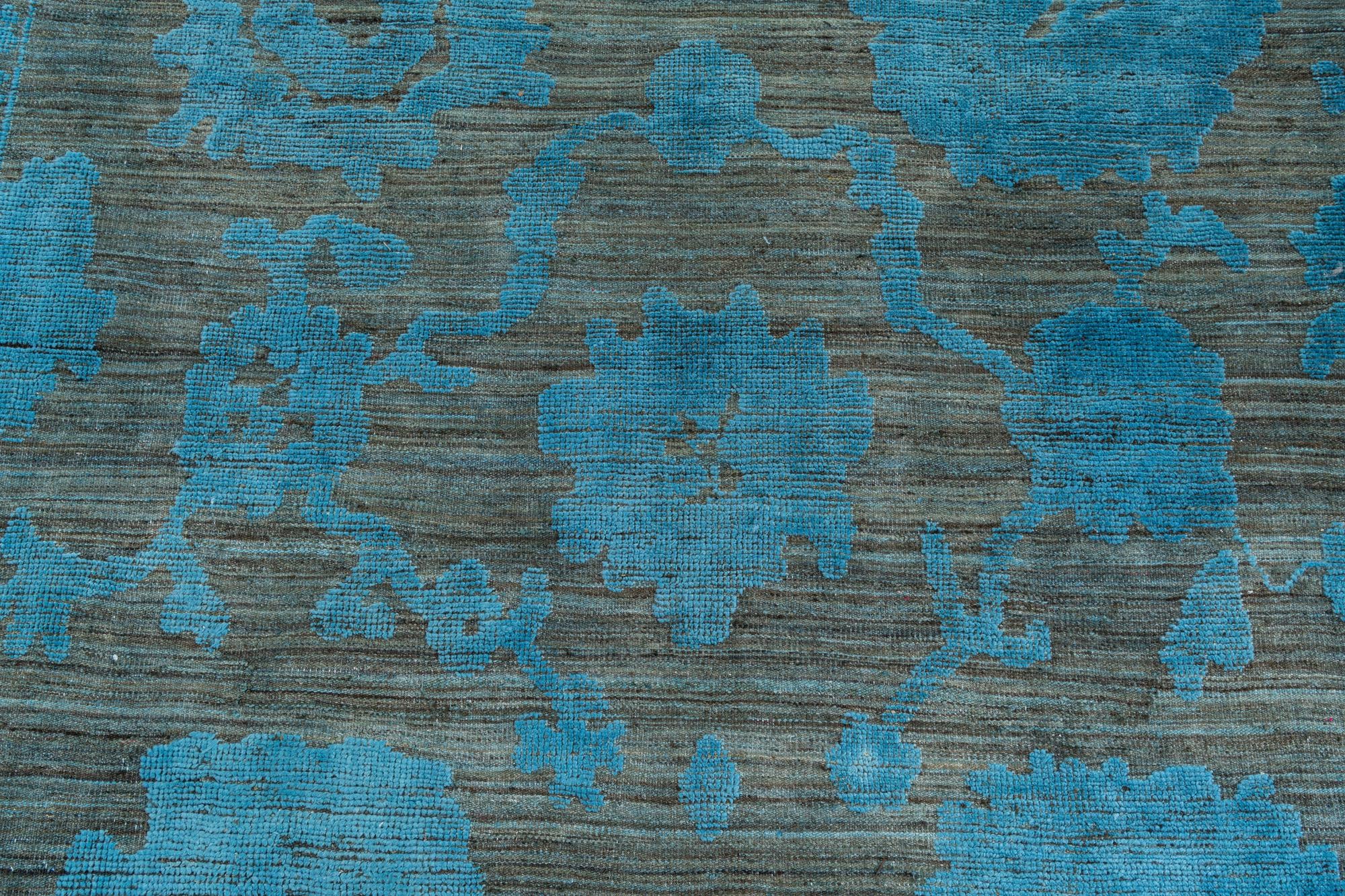 10' x 13' 10 Hand Knotted Moroccan Wool Rug