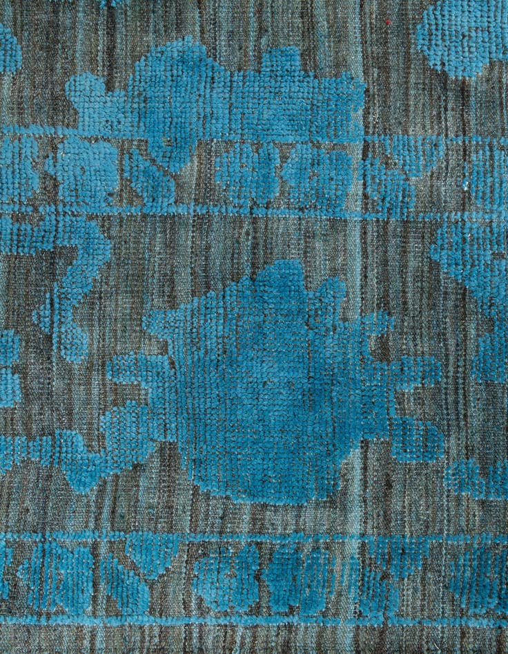 Detail image of 10' x 13' 10 Hand Knotted Moroccan Wool Rug