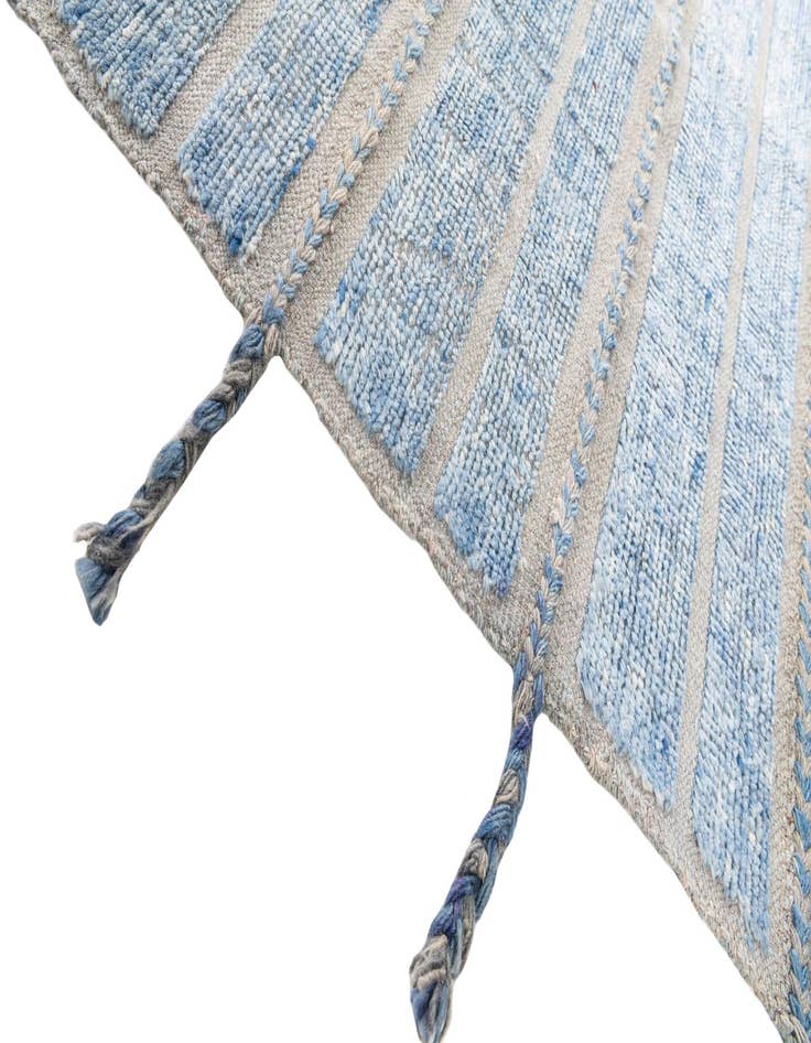 Detail image of 4' 1 x 5' 10  Hand Knotted Moroccan Wool Rug