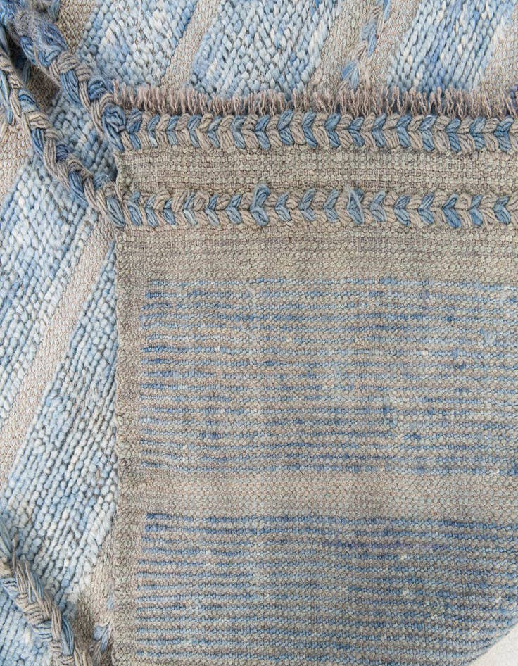 Detail image of 4' 1 x 5' 10  Hand Knotted Moroccan Wool Rug