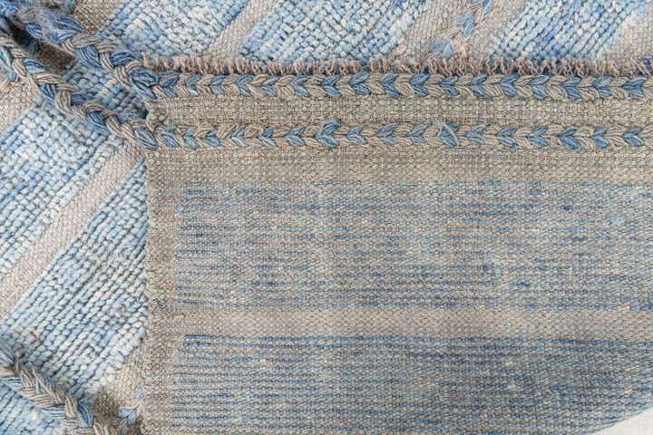 4' 1 x 5' 10 Hand Knotted Moroccan Wool Rug