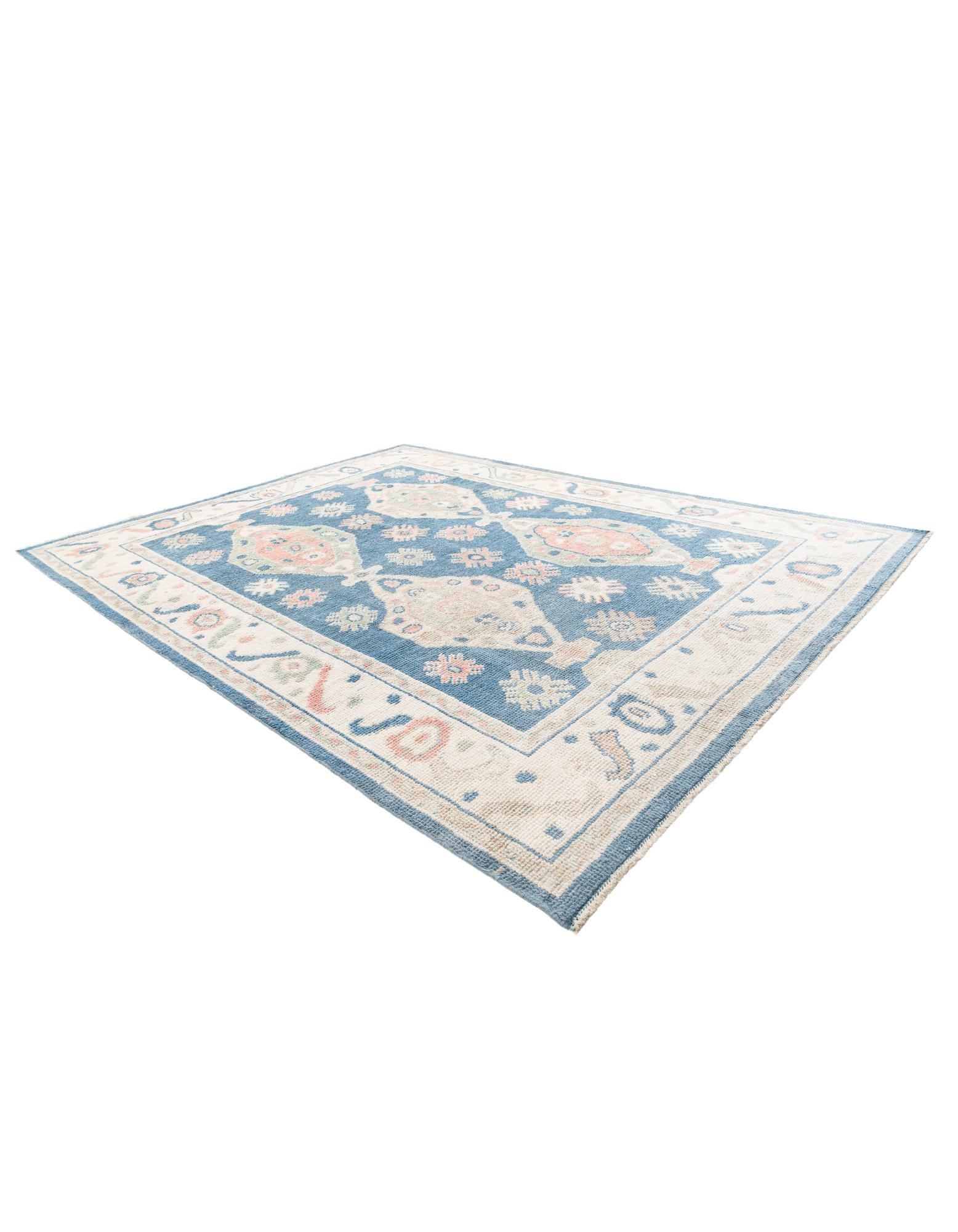 7' 7 x 10' Hand Knotted Moroccan Wool Rug