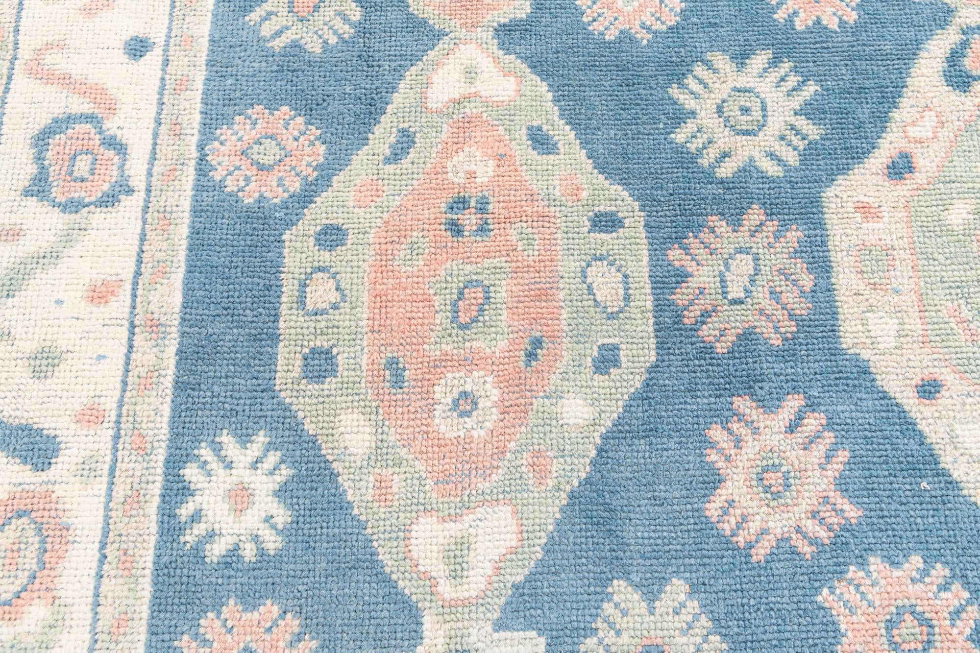 7' 7 x 10' Hand Knotted Moroccan Wool Rug