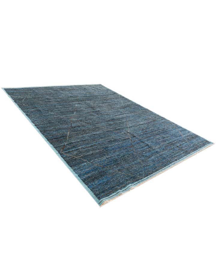 8' 3 x 10' 6 Hand Knotted Moroccan Wool Rug