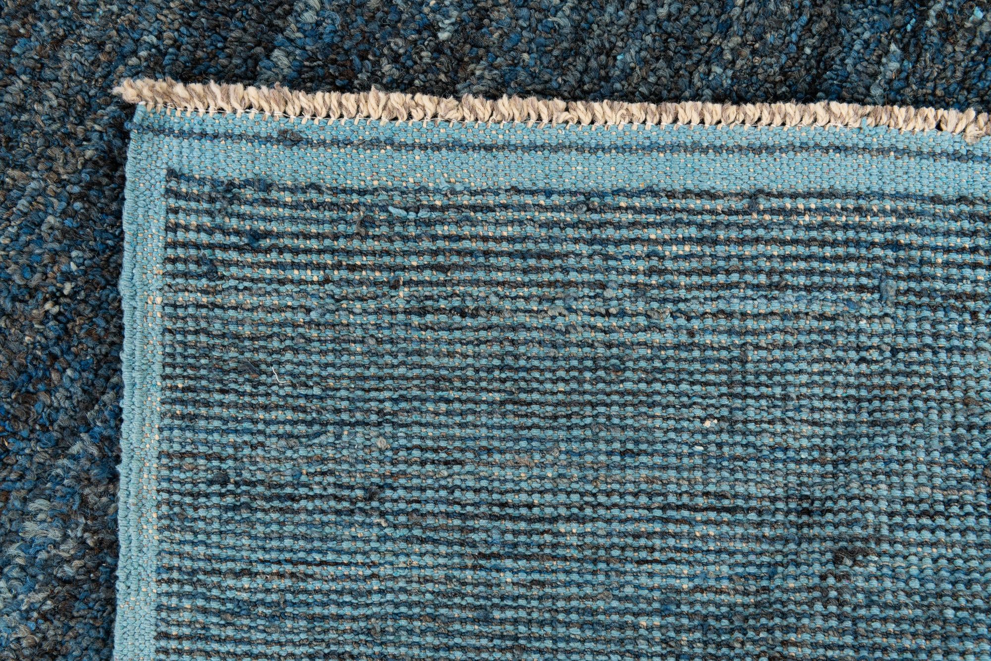 8' 3 x 10' 6 Hand Knotted Moroccan Wool Rug