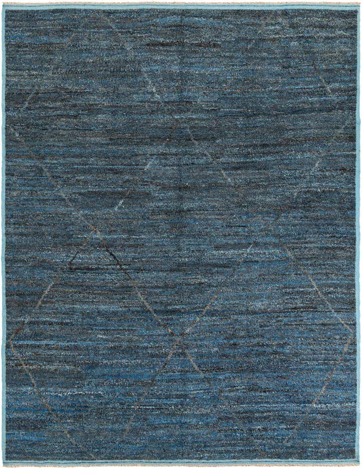 8' 3 x 10' 6 Hand Knotted Moroccan Wool Rug