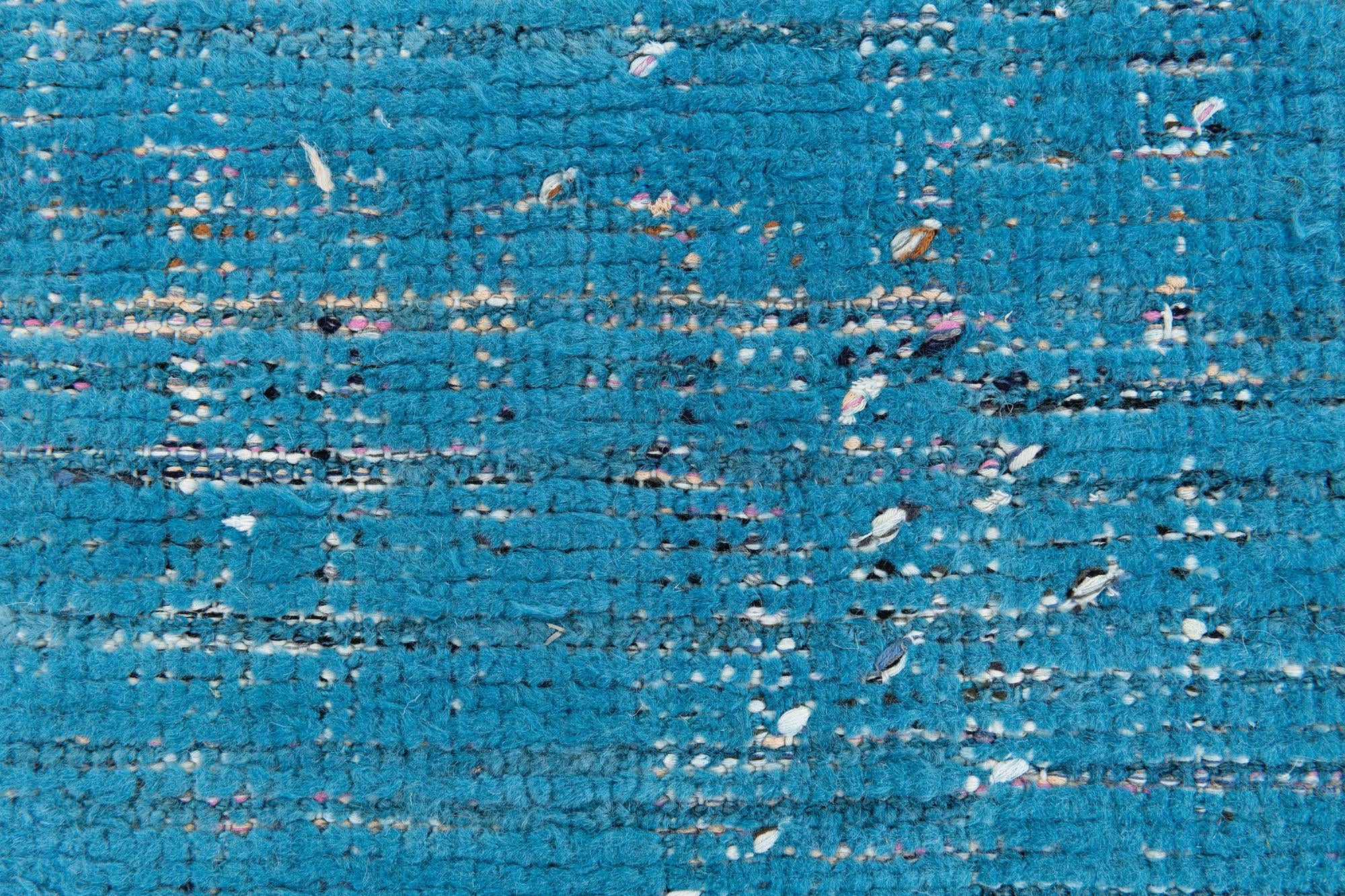 7' 7 x 10' 2 Hand Knotted Moroccan Wool Rug