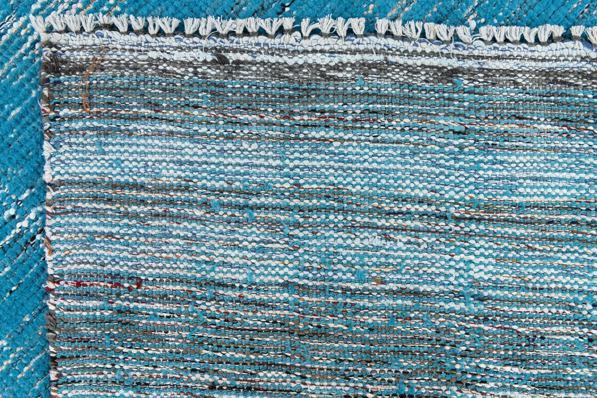 7' 7 x 10' 2 Hand Knotted Moroccan Wool Rug
