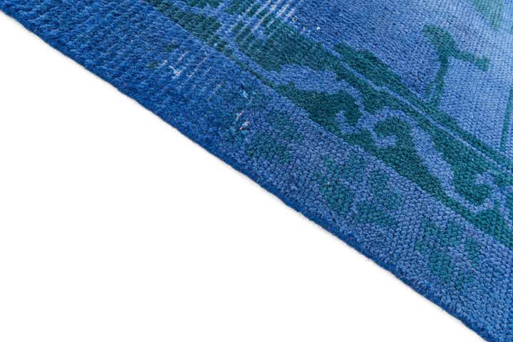 7' 6 x 9' 8 Hand Knotted Moroccan Wool Rug