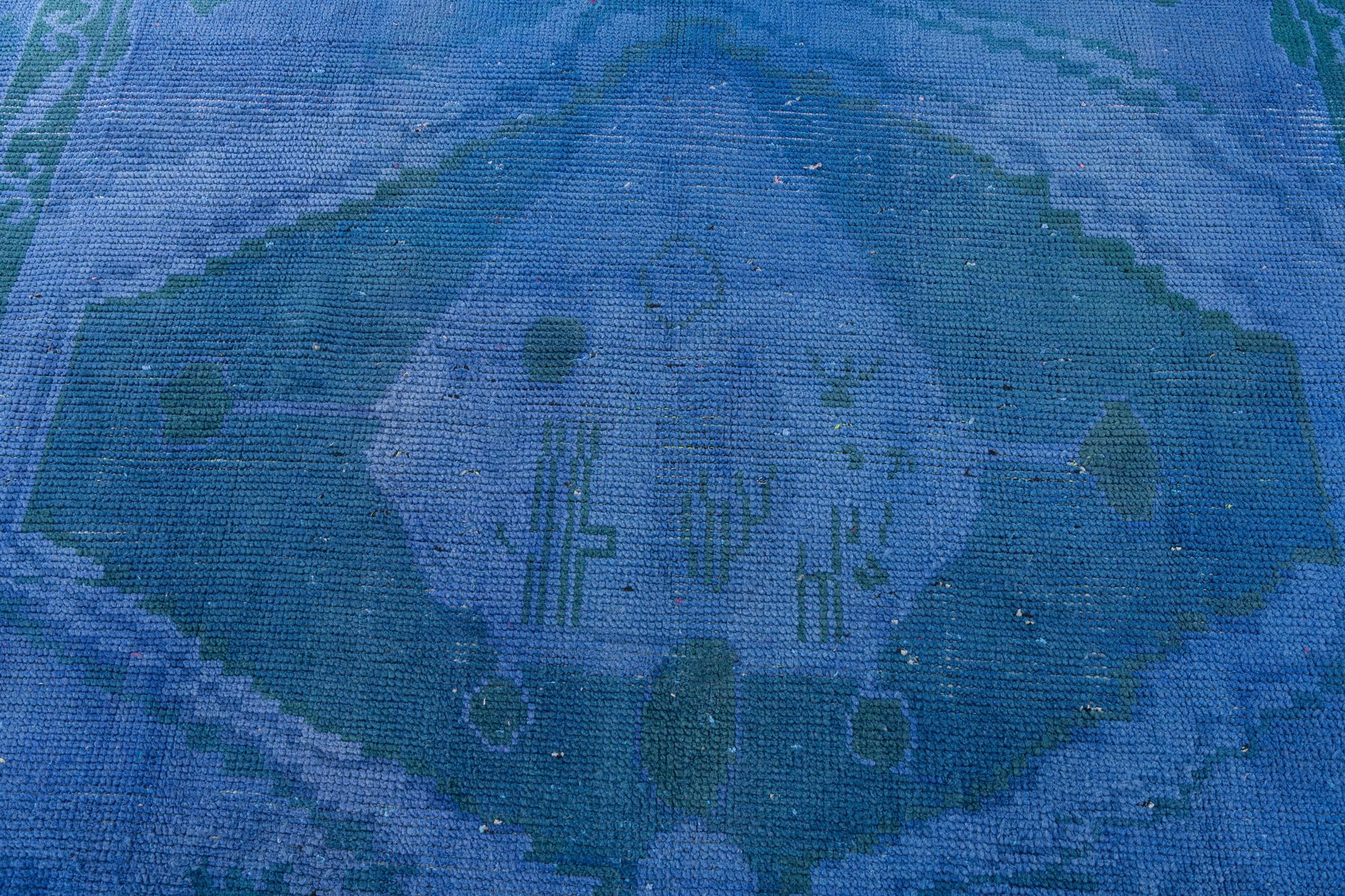 7' 6 x 9' 8 Hand Knotted Moroccan Wool Rug