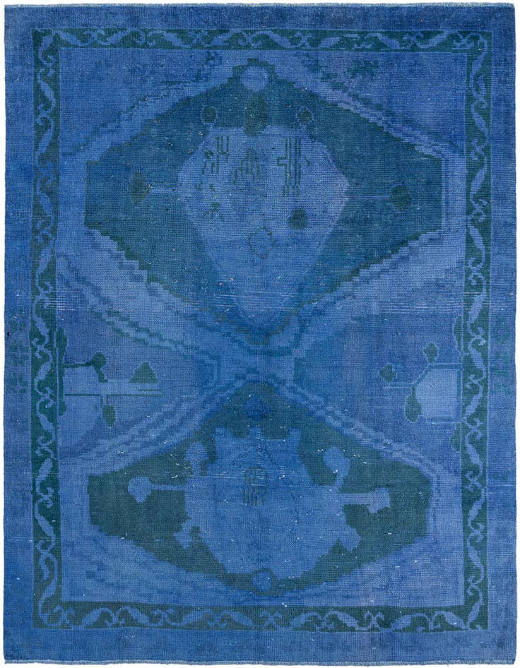 Detail image of 7' 6 x 9' 8 Hand Knotted Moroccan Wool Rug