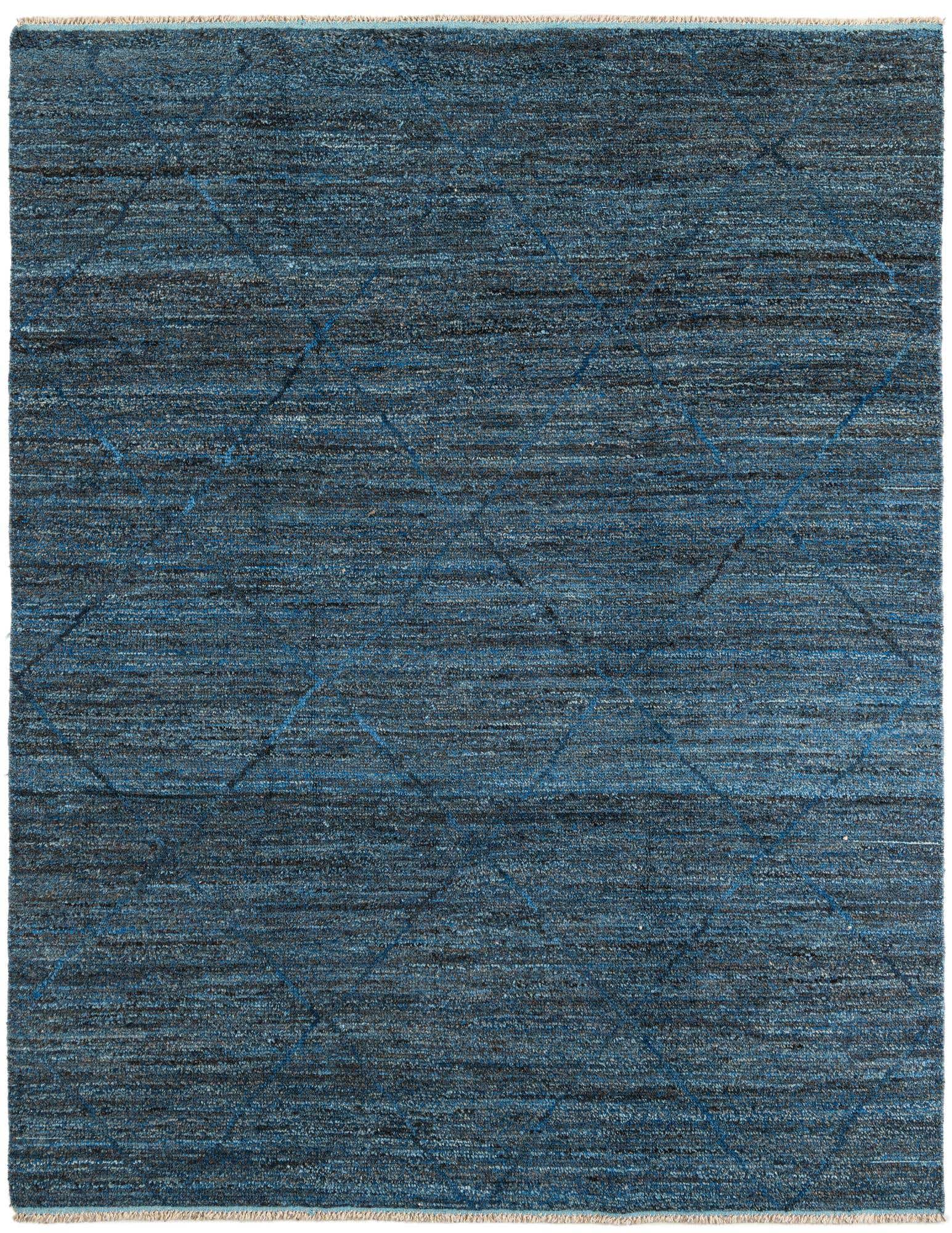 7' 10 x 10' 2 Hand Knotted Moroccan Wool Rug