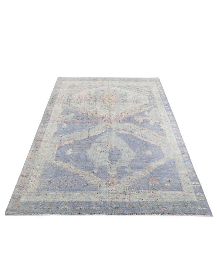 Detail image of 8' 6 x 11' 8 Hand Knotted Moroccan Wool Rug