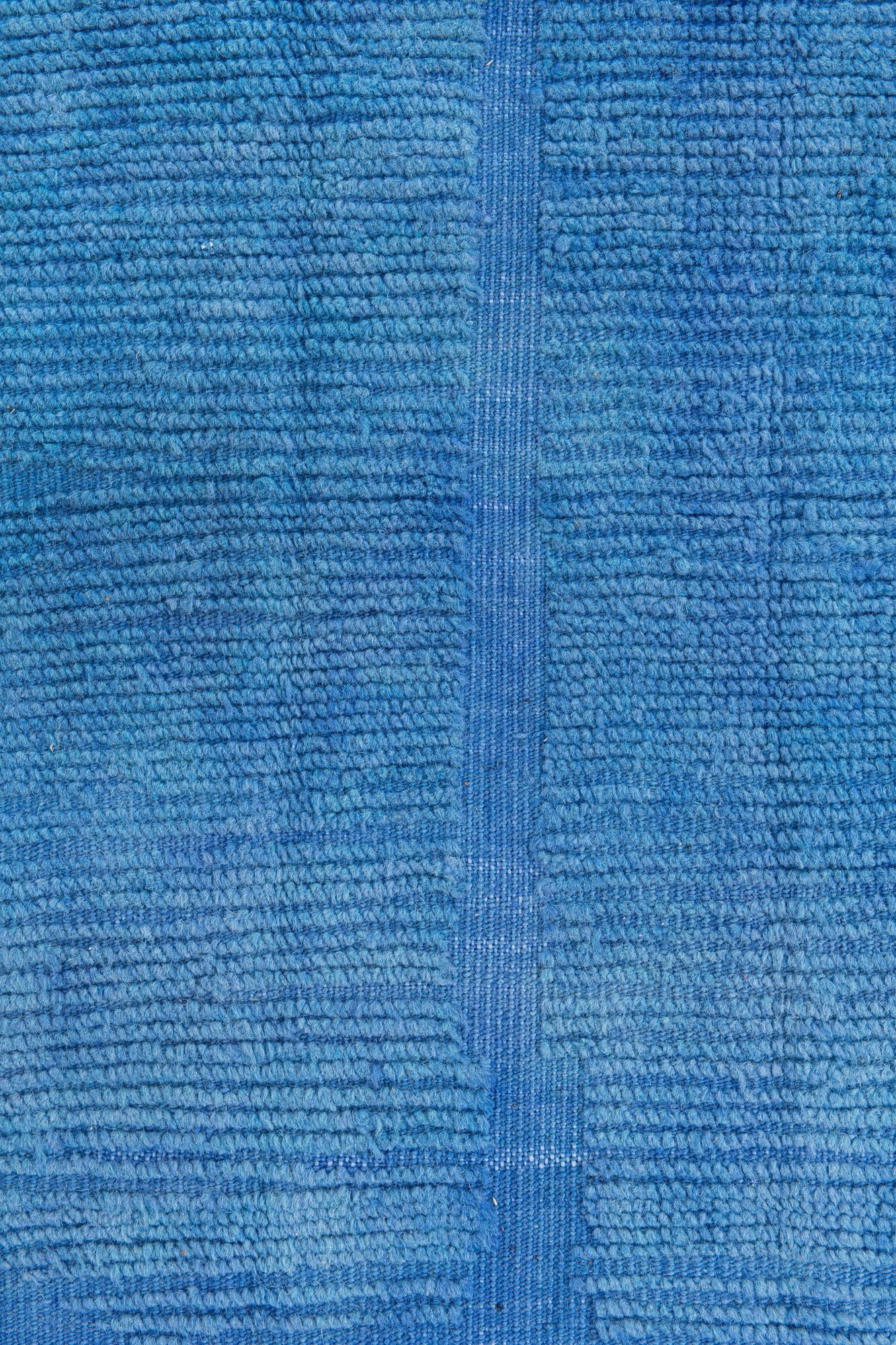 8' 5 x 12' Hand Knotted Moroccan Wool Rug