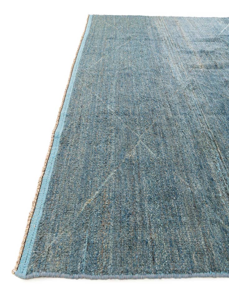 Detail image of 9' 1 x 12' 3  Hand Knotted Moroccan Wool Rug