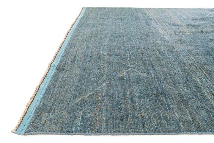 9' 1 x 12' 3 Hand Knotted Moroccan Wool Rug