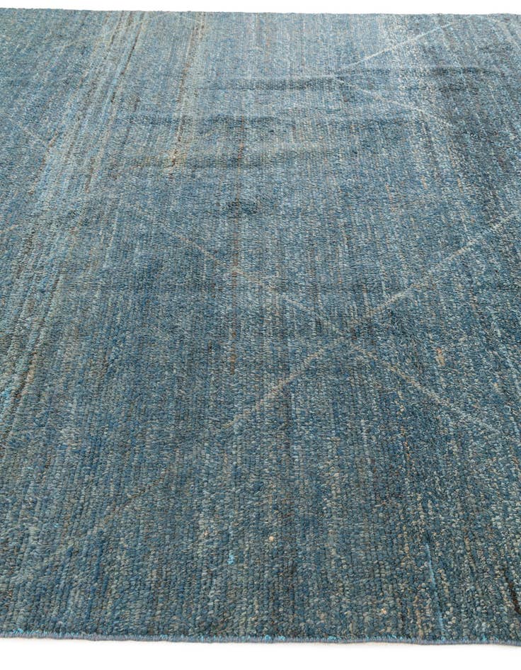 Detail image of 9' 1 x 12' 3  Hand Knotted Moroccan Wool Rug